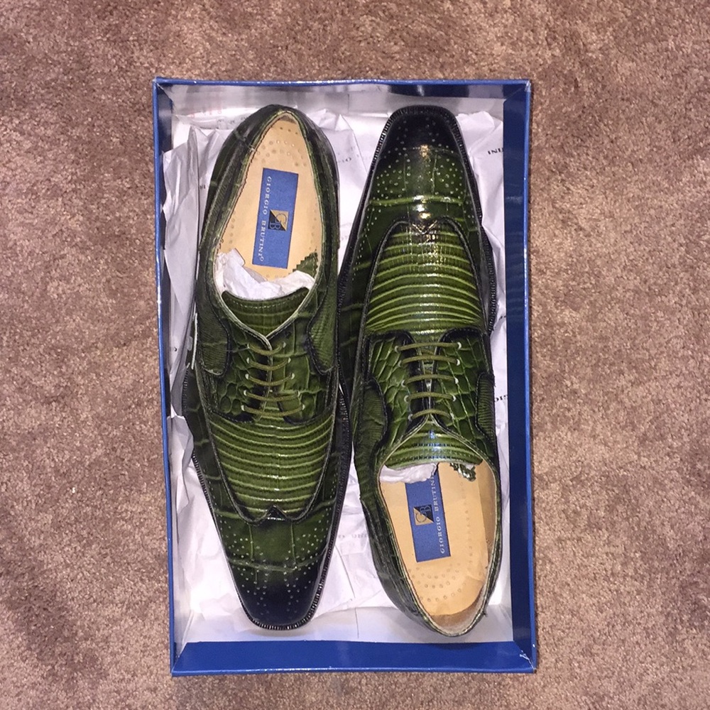 Giorgio Brutini Mens Genuine Leather Dress Shoes